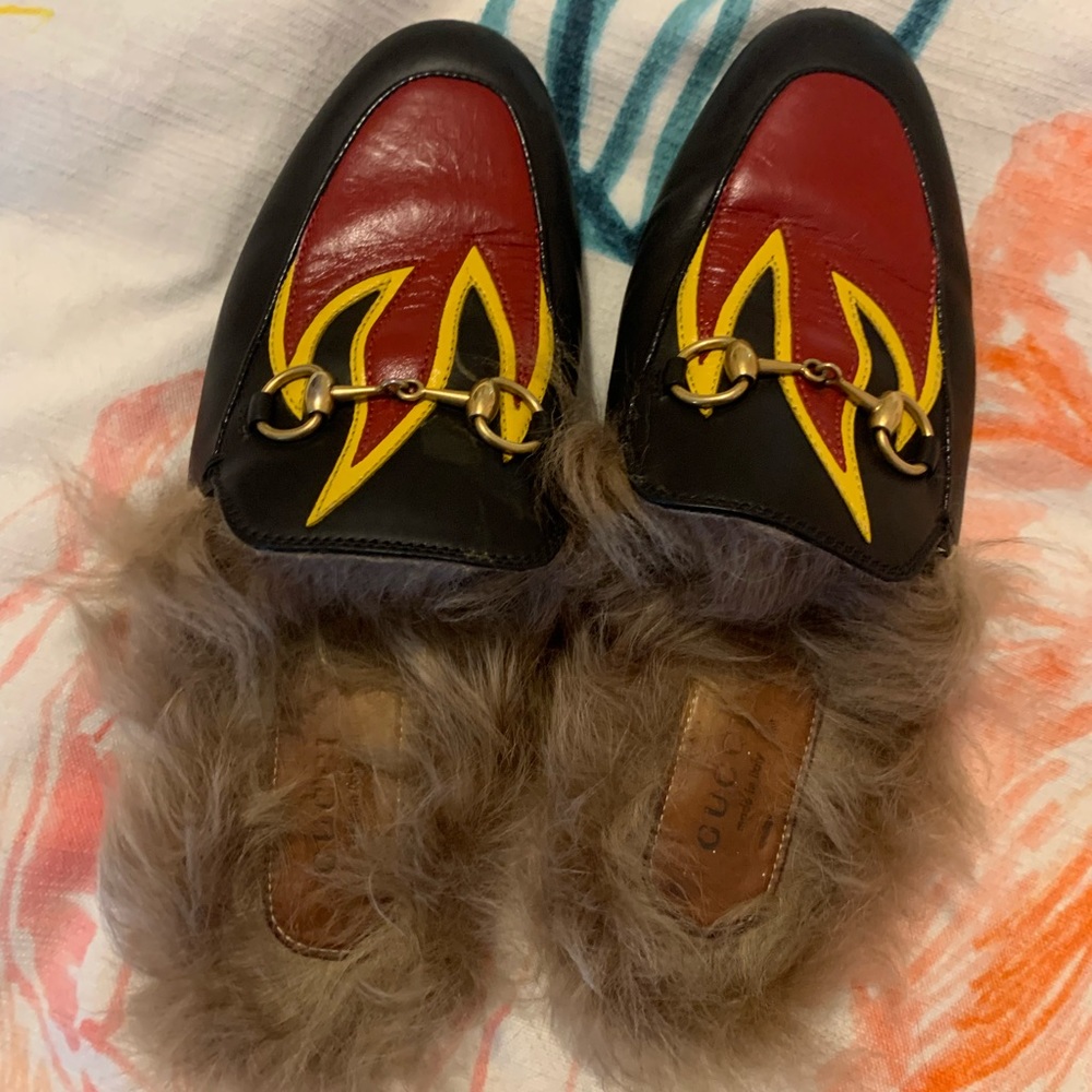 Gucci Princetown Loafers size 37